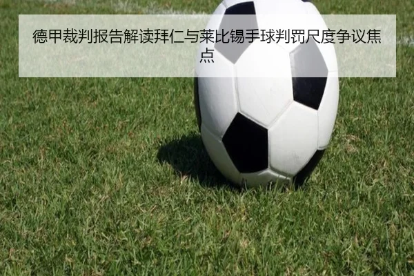 德甲裁判报告解读拜仁与莱比锡手球判罚尺度争议焦点 | kaiyun